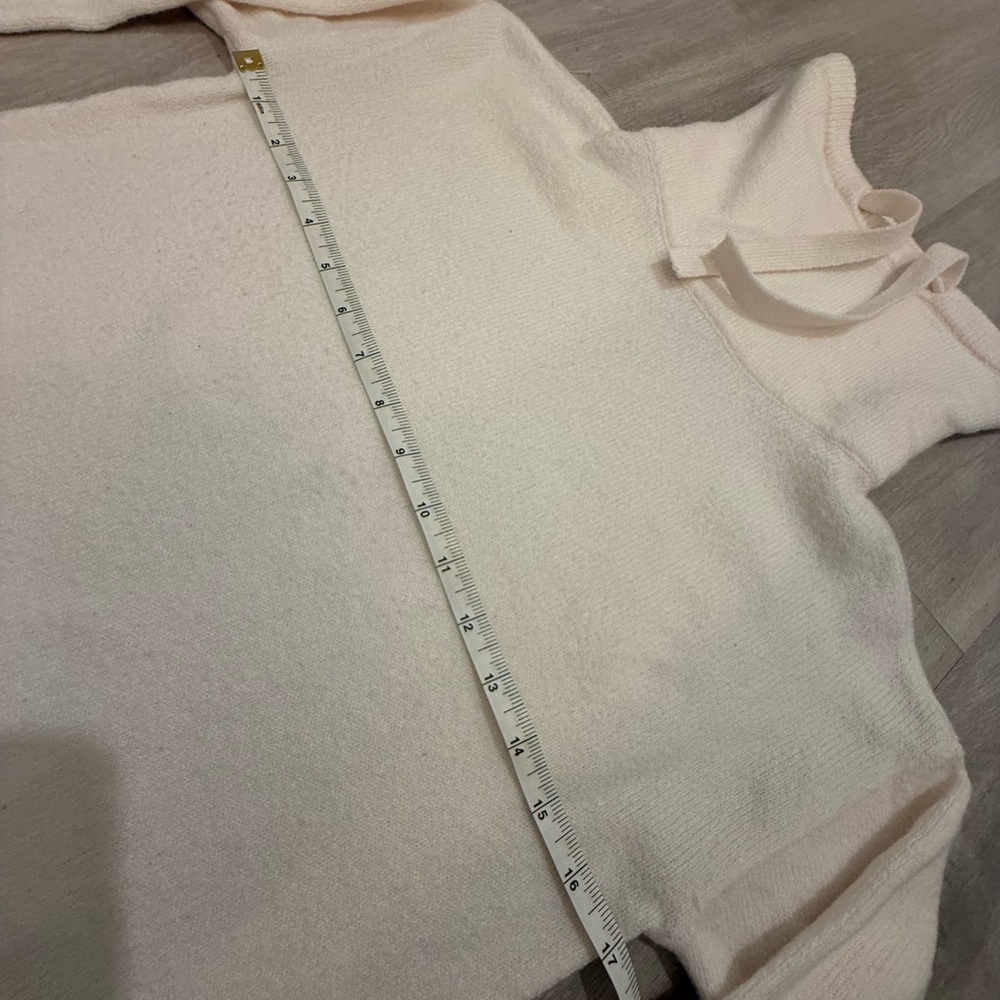 LOFT Cowlnneck Drawstring Sweater - Picture 6 of 8